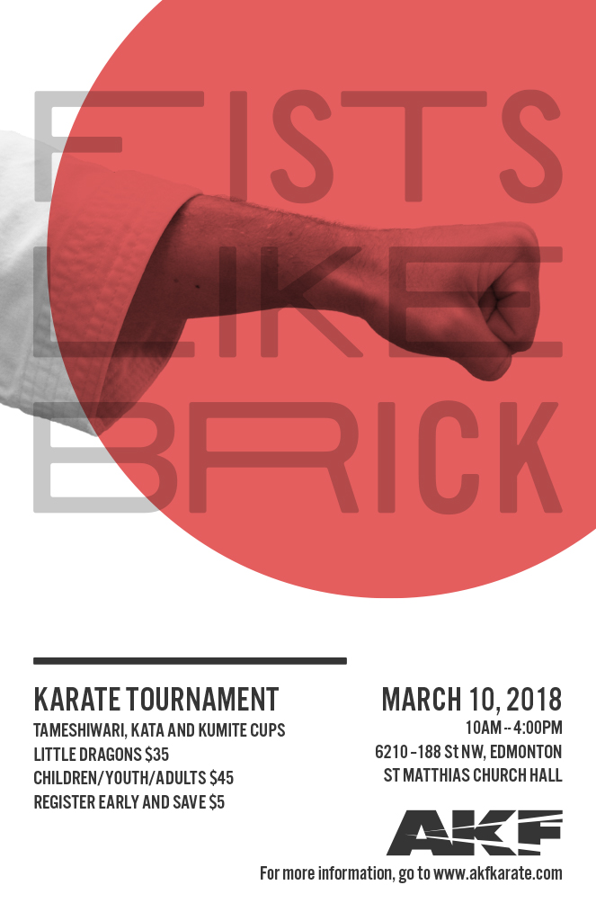 Fists like bricks